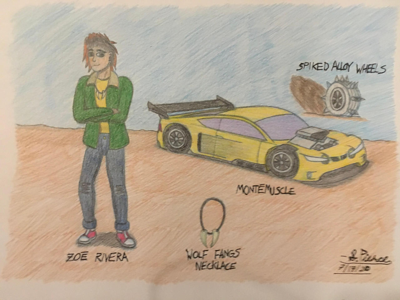 Radical Racer Contest Entry: Zoe Rivera and MonteMuscle